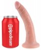 Dildo z przyssawką 18 cm King Cock